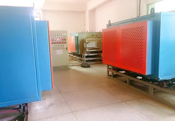 horizontal magnetic annealing machine