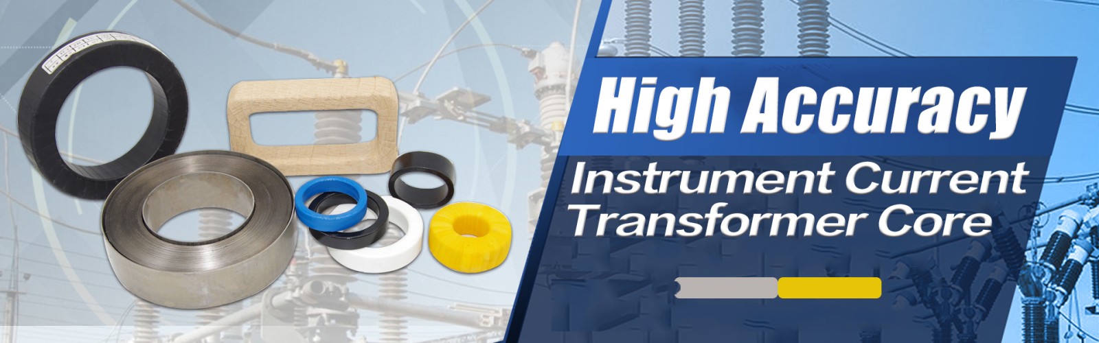 Instrument current transformer core