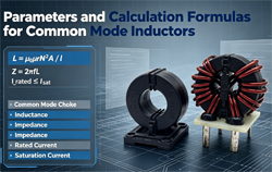 Parameters and Calculation Formulas for Common Mode Choke