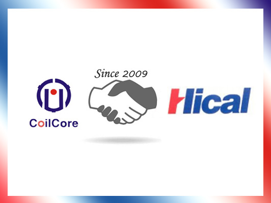 Congratulations on the cooperation between Coilcore & Hical.