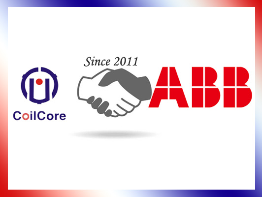 Congratulations on the 11th years cooperation between Coilcore & ABB.